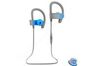 Beats by Dr. Dre Powerbeats 3 Wireless Active Bluetooth Grey Blue Ear Hook Headphones