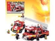 Fire Engine Road Car Building Set by Brictek 11309