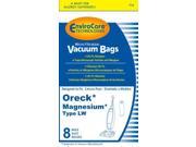 Oreck Magnesium Vacuum Bags Type LW 8 Pack by EnviroCare