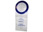 Vacuum Bags For Pro team10 Qt. Backpack Vacuums 10 Pack