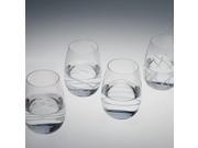 Riedel O Doozy Stemless Tumblers Set of 4 Assorted Designs