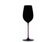 Riedel Sommeliers Series Collector s Edition Lead Crystal Single Stem Riesling Zinfandel Glass 13 3 8 Ounce Black Red