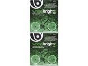 Brightz Ltd. Green Wheel Brightz LED Bicycle Light 2 Pack Bundle for 2 Tires