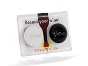 CapaBunga 2 Pack Wine Sealer Bride and Groom