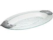 Arthur Court Salmon Glass Platter