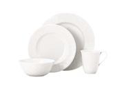 Lenox Opal Innocence Carved 4 Piece Place Setting