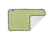 Planet Wise Designer Diaper Changing Pad Lime Squares