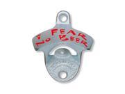 1 X I Fear No Beer Starr X Wall Mount Bottle Opener