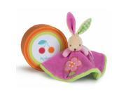 Kaloo Colors Round Doudou Rabbit Flower Toy