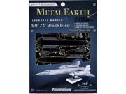 Fascinations Metal Earth SR71 Blackbird Airplane 3D Metal Model Kit