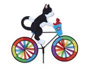Bike Spinner Tuxedo Cat