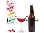 DCI Stuck On You Arrow Drink Markers Set of 6