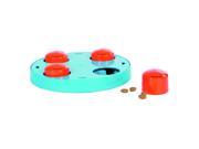 Outward Hound Kyjen 41013 Treat Wheel Mini Treat Toy Dog Toys Scent Puzzle Training Toy Small Blue
