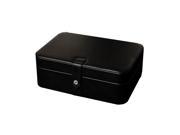Mele Co. Lila Forty Eight Section Jewelry Box in Black Faux Leather