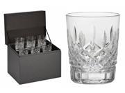 Waterford Lismore Double Old Fashioned Glasses Deluxe Gift Box Set of 6 DOF Glasses