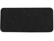 ORE Pet Skinny Recycled Rubber Rectangle Pet Placemat Black
