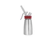 iSi Gourmet Whip Plus 1 2 Pint Brushed Stainless Steel Cream Whipper