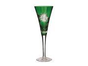 Waterford Crystal Snowflake Wishes for Courage Emerald Flute 2nd Edition