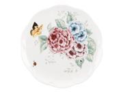 Lenox Butterfly Meadow Hydrangea Accent Salad Plate White