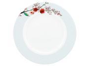 Lenox Chirp Stripe Dinner Plate White