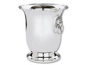 Reed Barton 126 Lion s Head Silver Plated Wine Cooler with Aluminum Liner 10 Inch