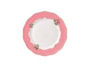 Royal Albert New Country Roses Cheeky Vintage Dinner Plate 10.9 White Pink