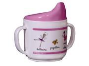 Baby Cie Melamine Sippy Cup with French Words Ballerine Ballerina