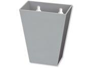 Gray Tall Plastic Cap Catcher