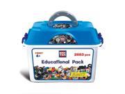 Brictek R Building Blocks Educational Pack 2683 pieces