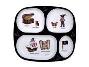 Baby Cie TV Tray 4 part divided tray 8 with French Wording and Theme Pirates