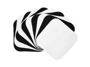 Planet Wise Flannel Wipes Black White