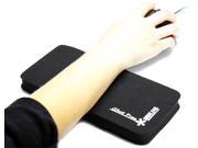iShot Pro® Phat Wrist Pad Black 8 Inch Wrist Rest for Keypads Numberpads Trackpads Trackballs Logitech Microsoft Apple PWP08 8