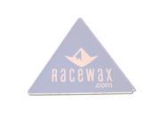 RaceWax Clear Acrylic Ski Wax Scraper Triangle Stiff and Sharp