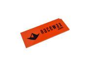 RaceWax Ski Wax Scraper 3 mm Orange