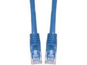 CAT5E UTP with Molded Boot 350MHz Blue 5 ft
