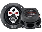 BOSS Audio SK422 Phantom Skull 250 watt 2 way auto 4 Coaxial Speaker