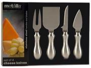 PRODYNE K4S STAINLESS STEEL 4PC CHEESE KNIVES SET INCLUDES