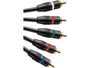 AXIS 41228 COMPONENT VIDEO STEREO AUDIO CABLES 12 FT