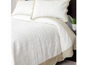 Lavish Home Jeana Embroidered Quilt 3 Pc. Set Full Queen