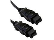 IEEE 1394 9P 9P Firewire Cable Black 10 ft