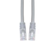 CAT5E UTP with Molded Boot 350MHz Gray 7 ft