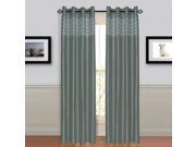 Set of 2 Lavish Home Alla Grommet Curtain Panel 84