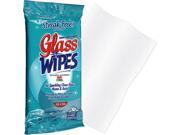 25 Magic Blue Streak Free Glass Wipes Re sealable