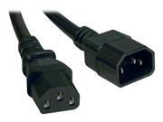 Tripp Lite Power cable IEC 320 EN 60320 C13 IEC 320 EN 60320 C14 10 ft black for Auto Transfer Switch Metered PDU PDUMH30 Monitored PDU PDUMNH30