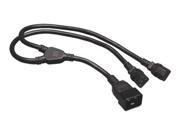 Tripp Lite P032 002 2C13 power cable 100 250 VAC 2 ft