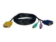 Tripp Lite keyboard video mouse KVM cable 6 ft