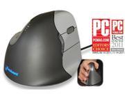 EVOLUENT VM4 VERTICAL MOUSE RIGHT HANDED THE ERGONOMIC PATENTED SHAPE SUPPORTS