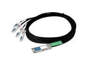 AddOncomputer.com 1m 40GBase CR4 to 4X10G Base CU SFP DAC Cable F Cisco