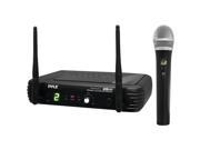 PYLE PRO PDWM1902 Premier Series Professional UHF Wireless Handheld Microphone System with Selectable Frequencies