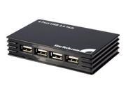 StarTech.com 4 Port Compact Black USB 2.0 Hub hub 4 ports d ...